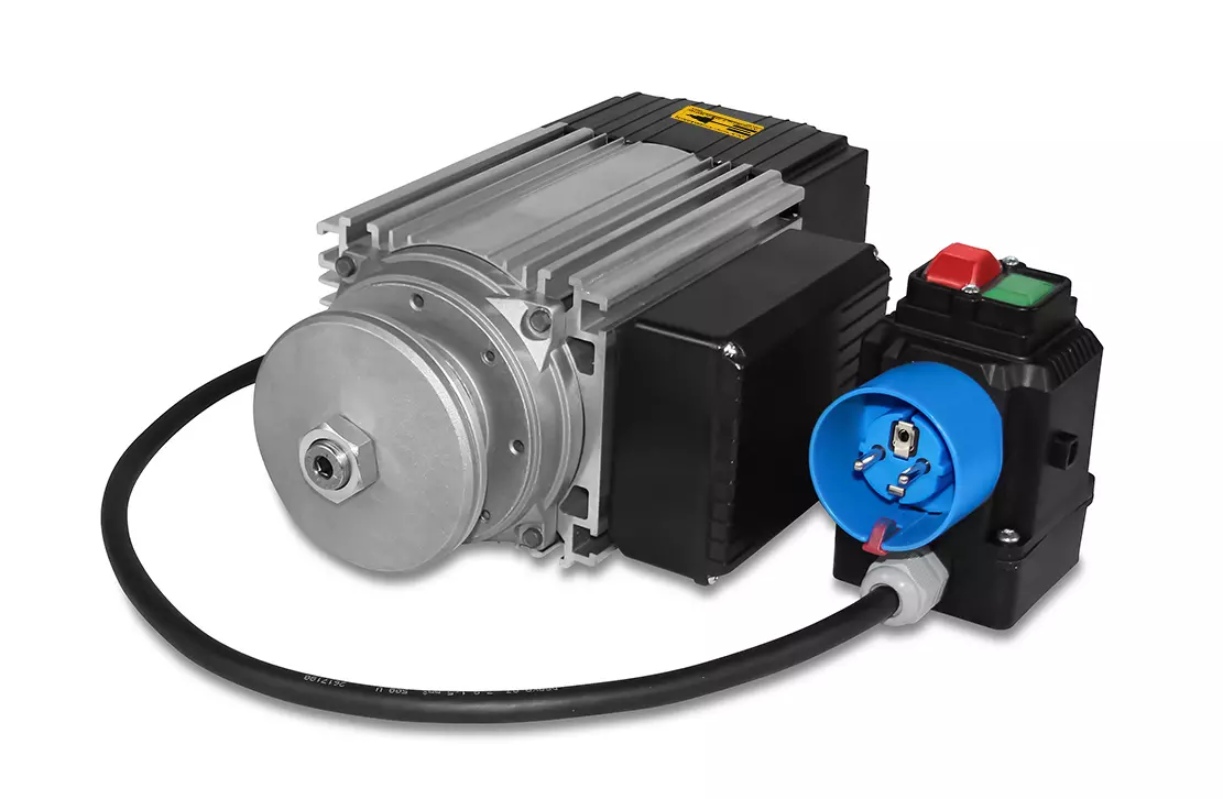 Flachmotor E58SB2- 1,1 kW-B14  Drehrichtung links