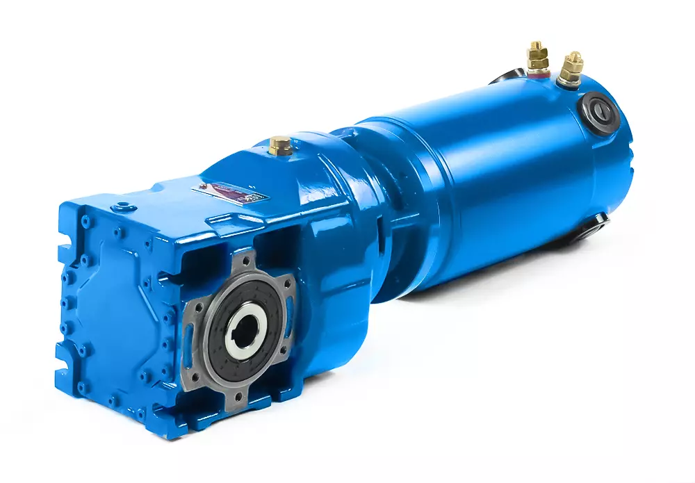 KV002-DC250-2-0,35 kW-270 U/min Kegelradgetriebemotor